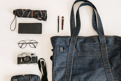 St Mark st. Tote (DENIM)